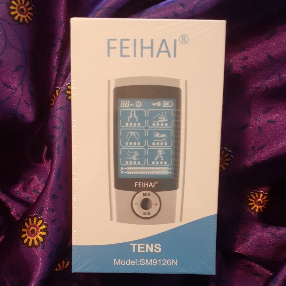 FEIHAI Tens Unit. Helps With Pain and Sore Muscles